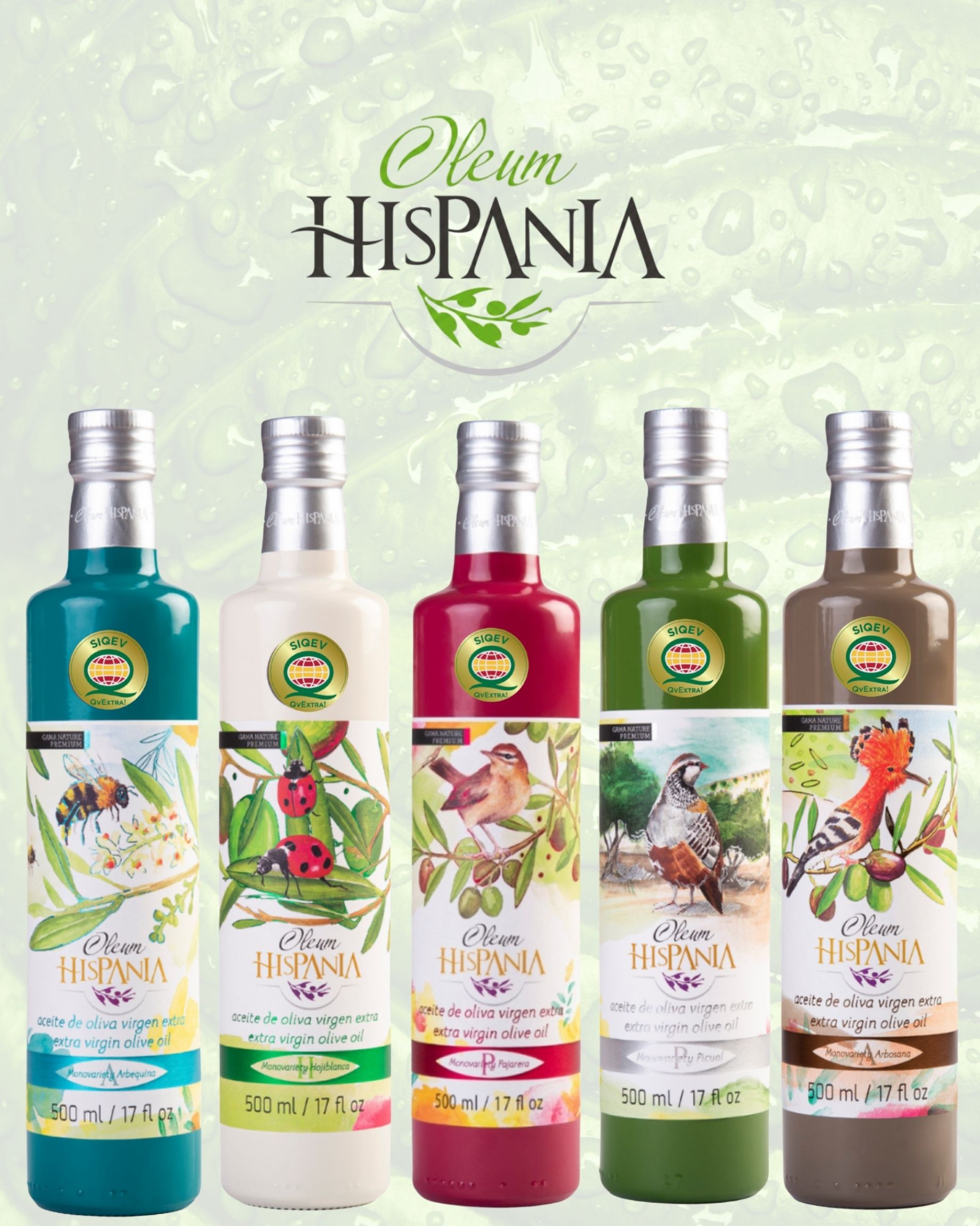 Aove Nature Premium 500 ml (Pack de 1 a 8 botellas) - Imagen 2