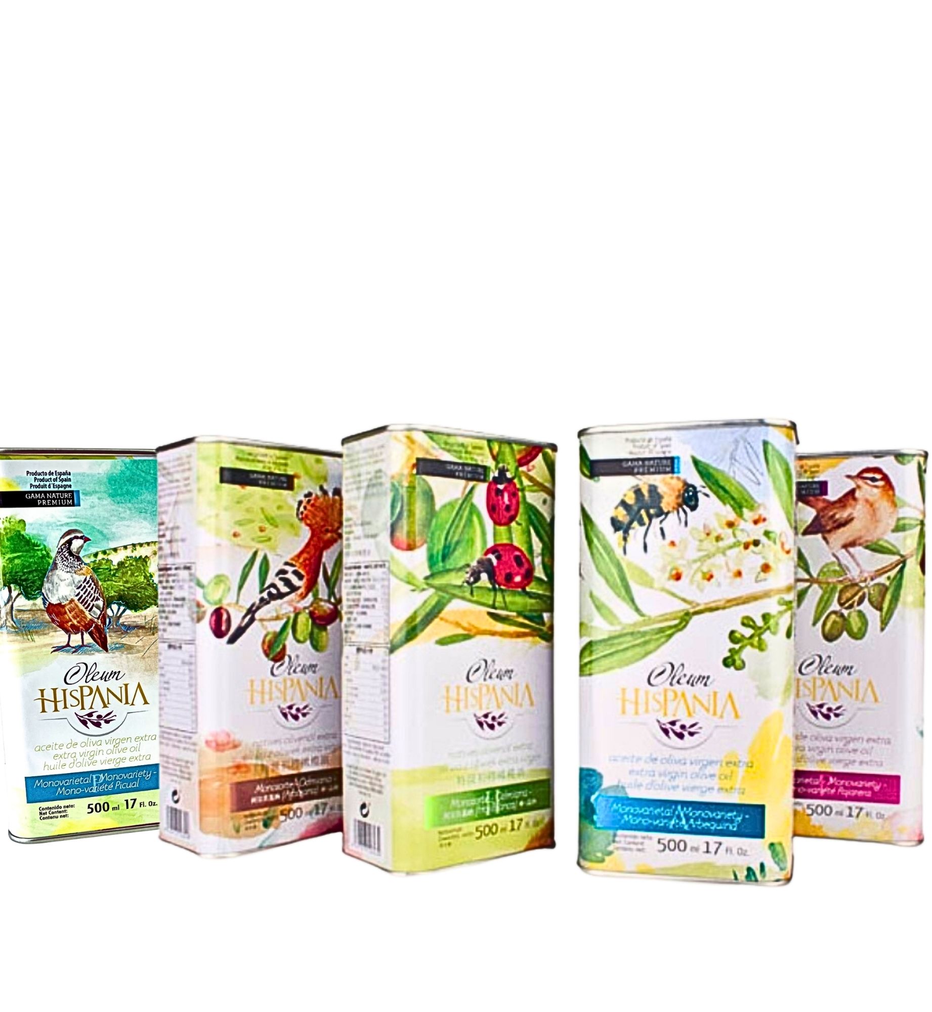 Estuche Regalo Aove Nature Premium 4 latas 500 ml - Imagen 2