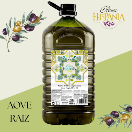 Aceite de Oliva Virgen Extra 5L - Oleum Hispania Raíz - Caja 3 Garrafas