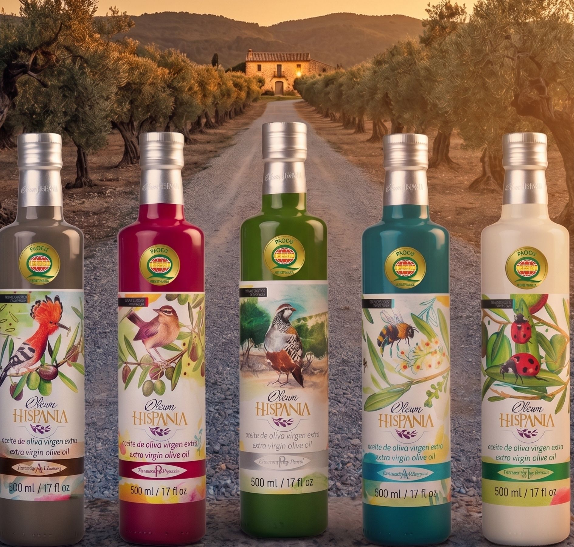 Aove Nature Premium 500 ml Pack 5 botellas - Imagen 3