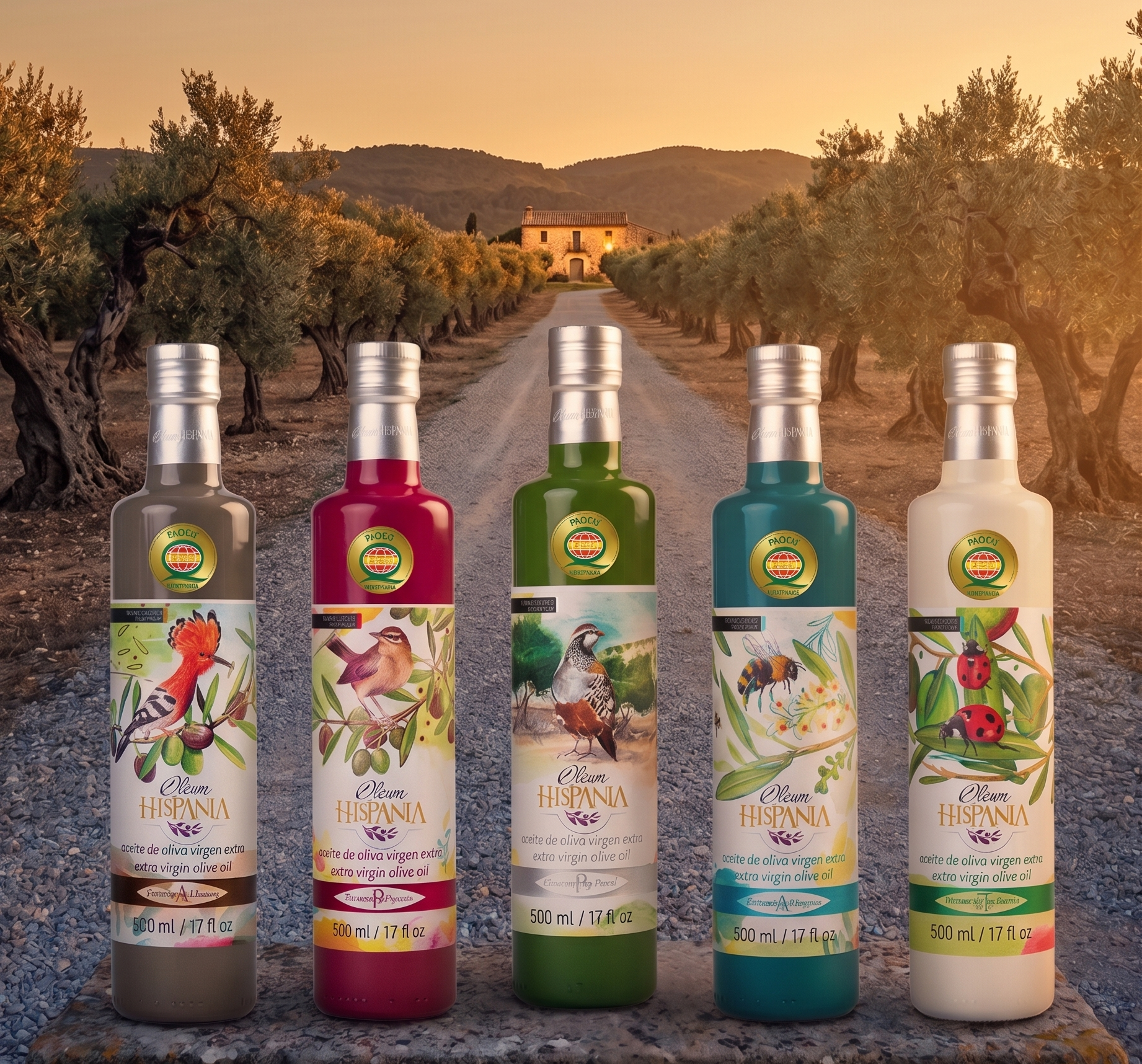 Aove Nature Premium 500 ml Pack 5 botellas - Imagen 3